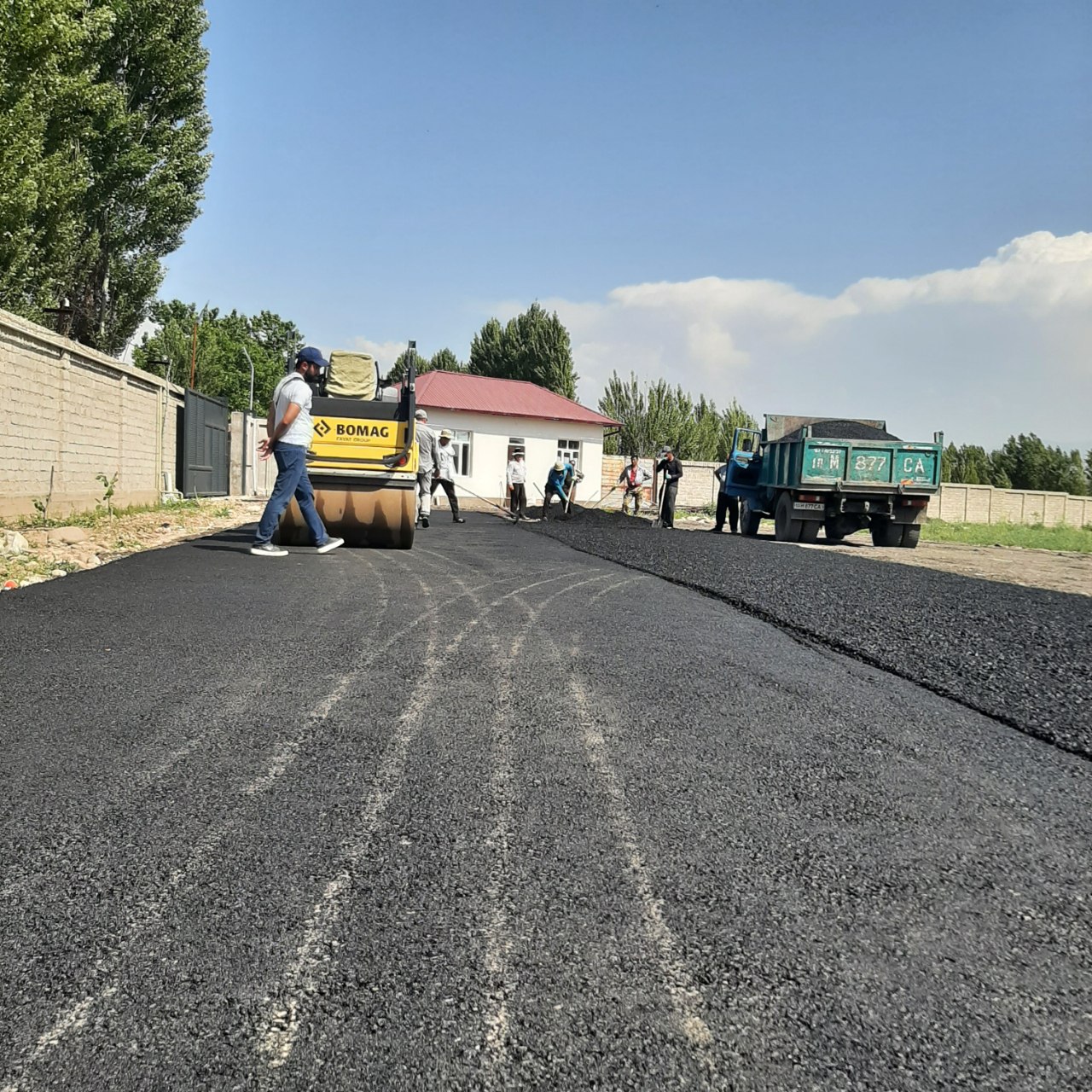 Асфальтирование предприятий