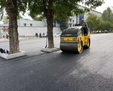 Xiang Yu реабилитация маркази парковкаси асфальтланди